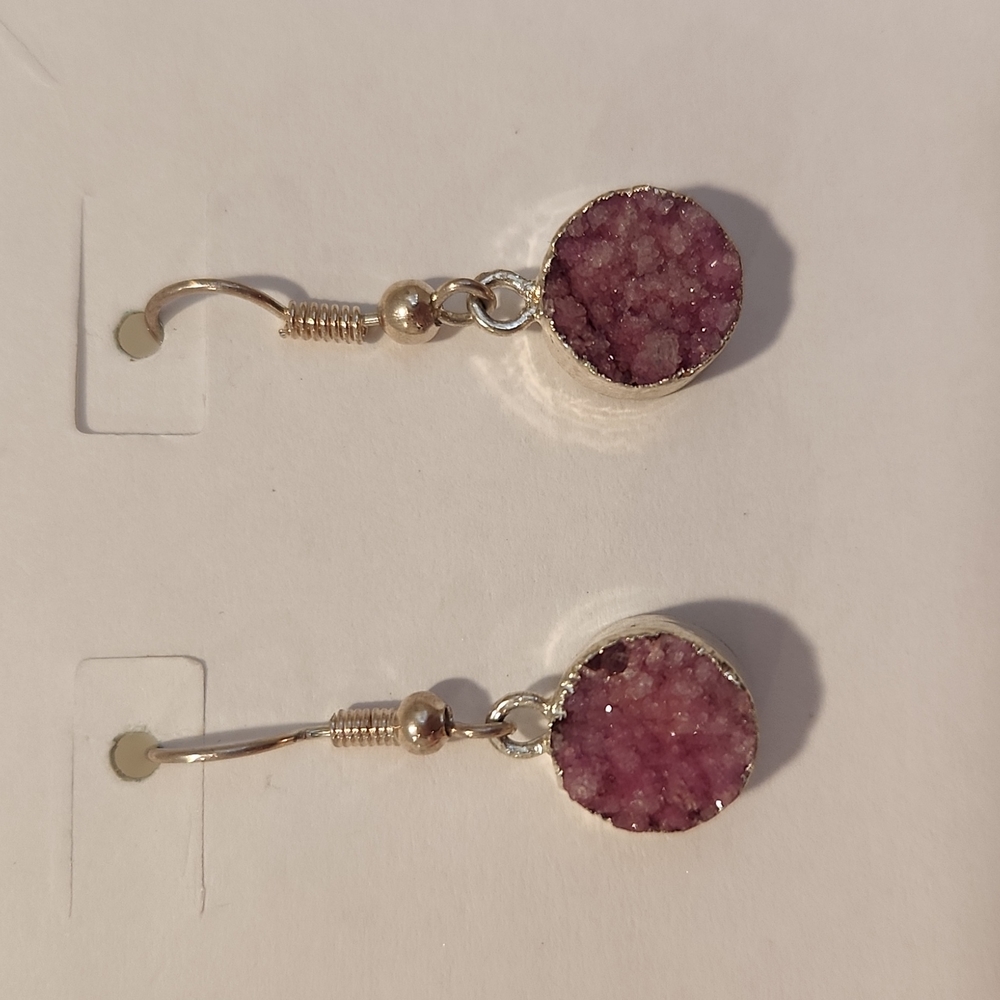 Agate Quartz Earrings